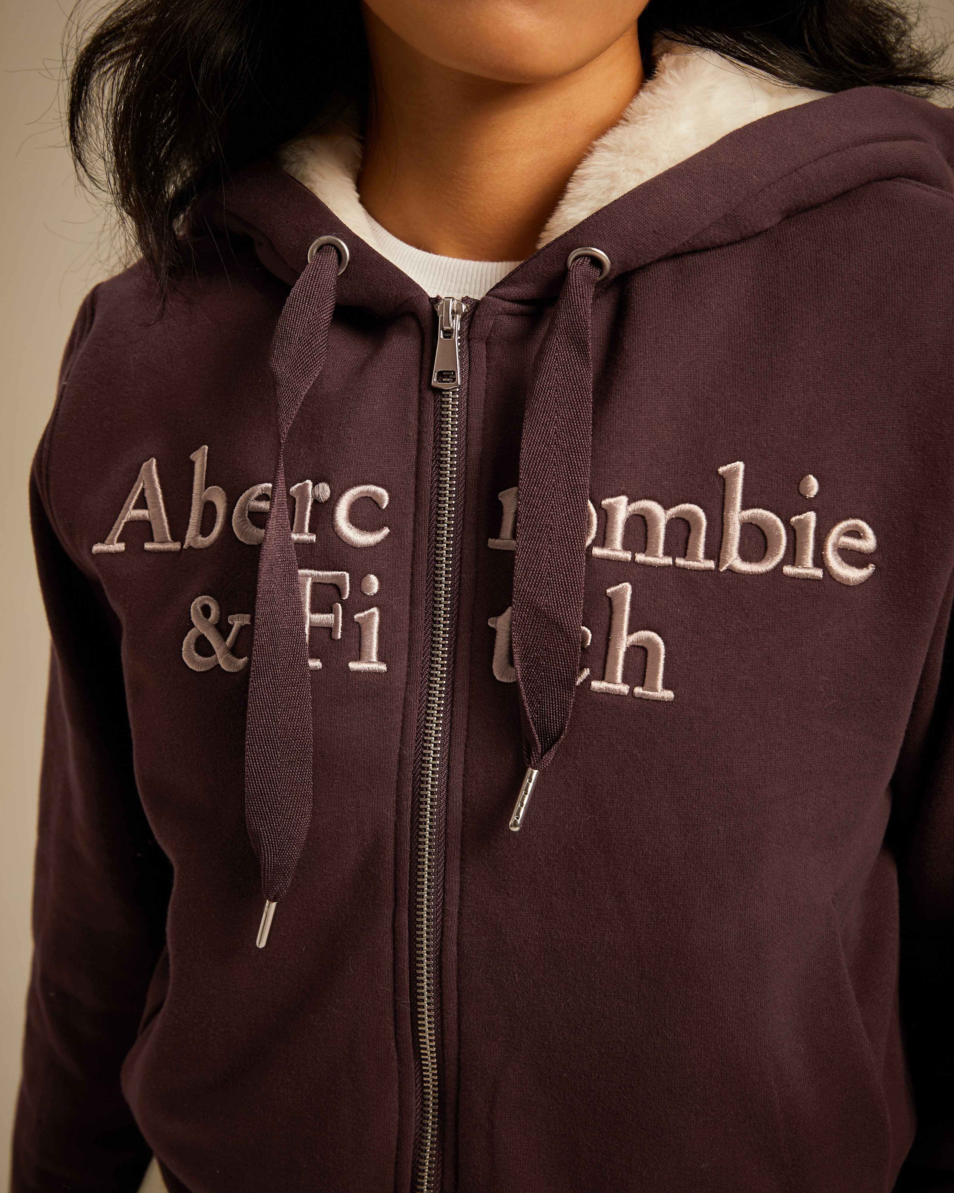 Abercrombie fur outlet hoodie