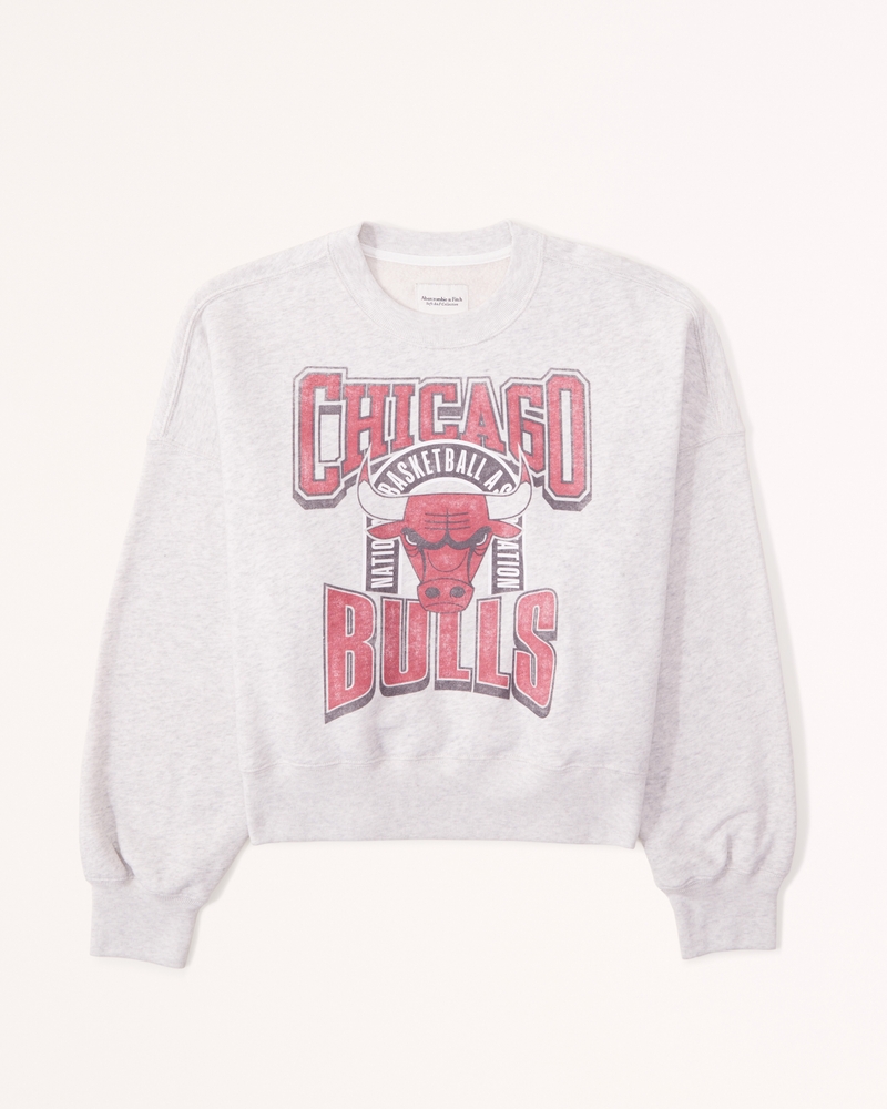 Women's Chicago Bulls Graphic Sunday Crew, Women's New Arrivals