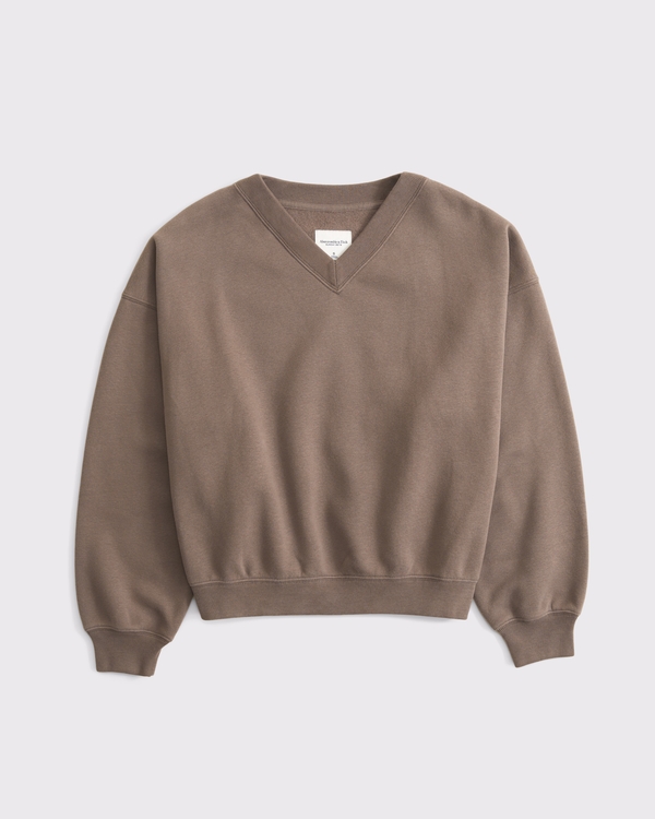 Abercrombie & Fitch Sunday V-Neck Sweatshirt