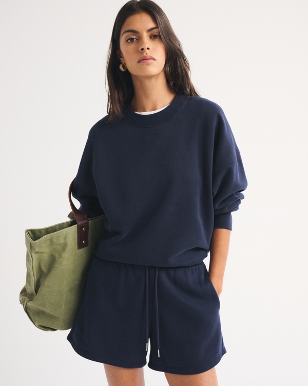 Sunday Crew Sweatshirt, Muted Navy view 1