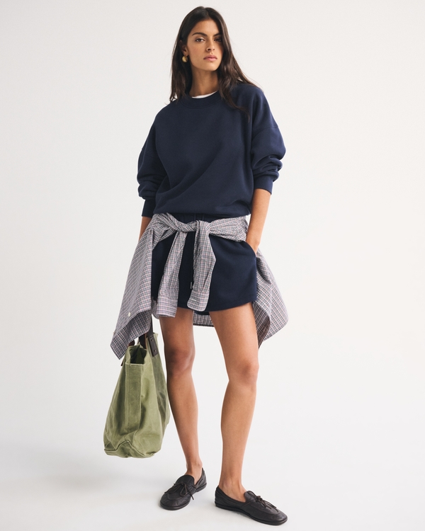 Sunday Crew Sweatshirt, Muted Navy view 2