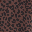 DARK BROWN LEOPARD PRINT