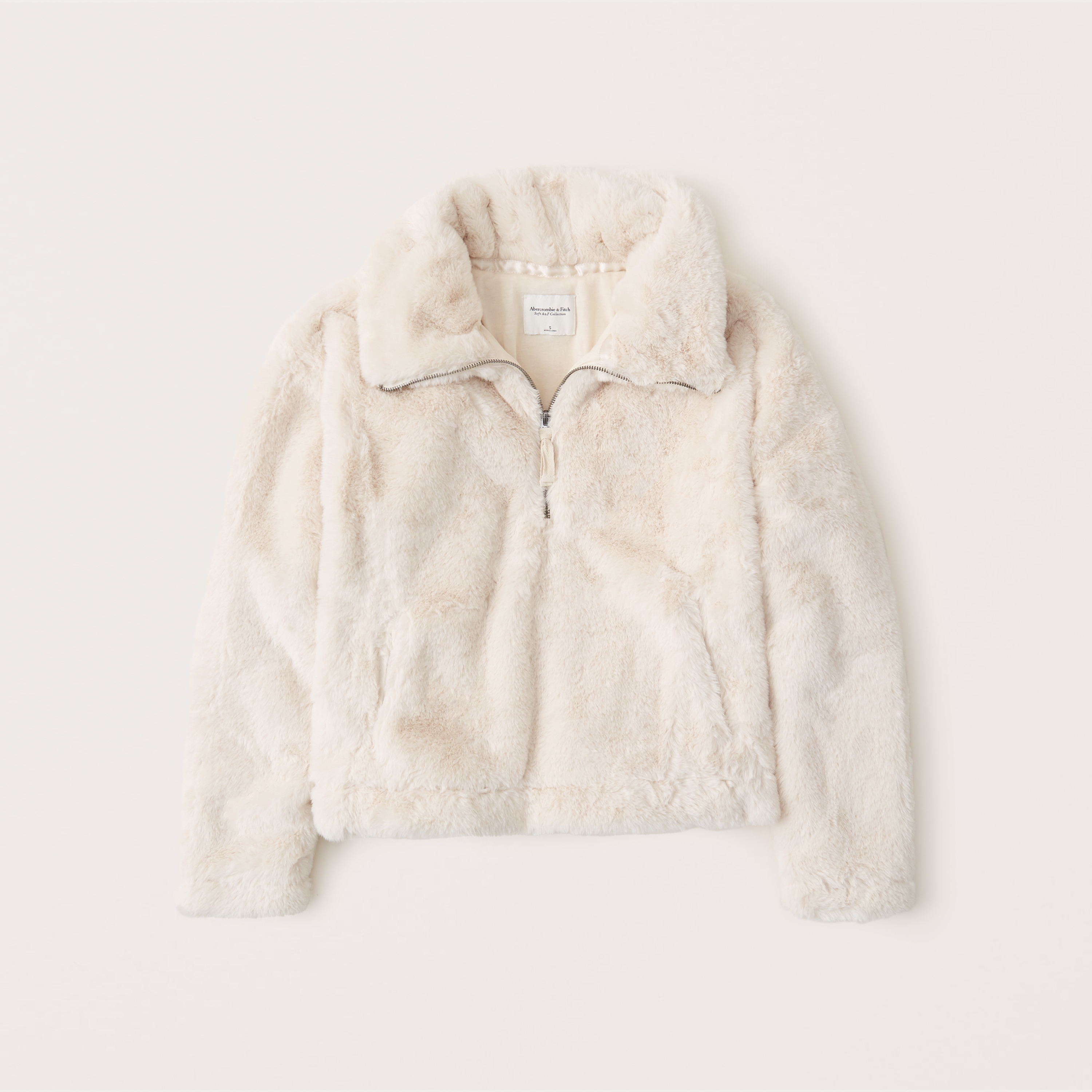 abercrombie luxe faux fur coat