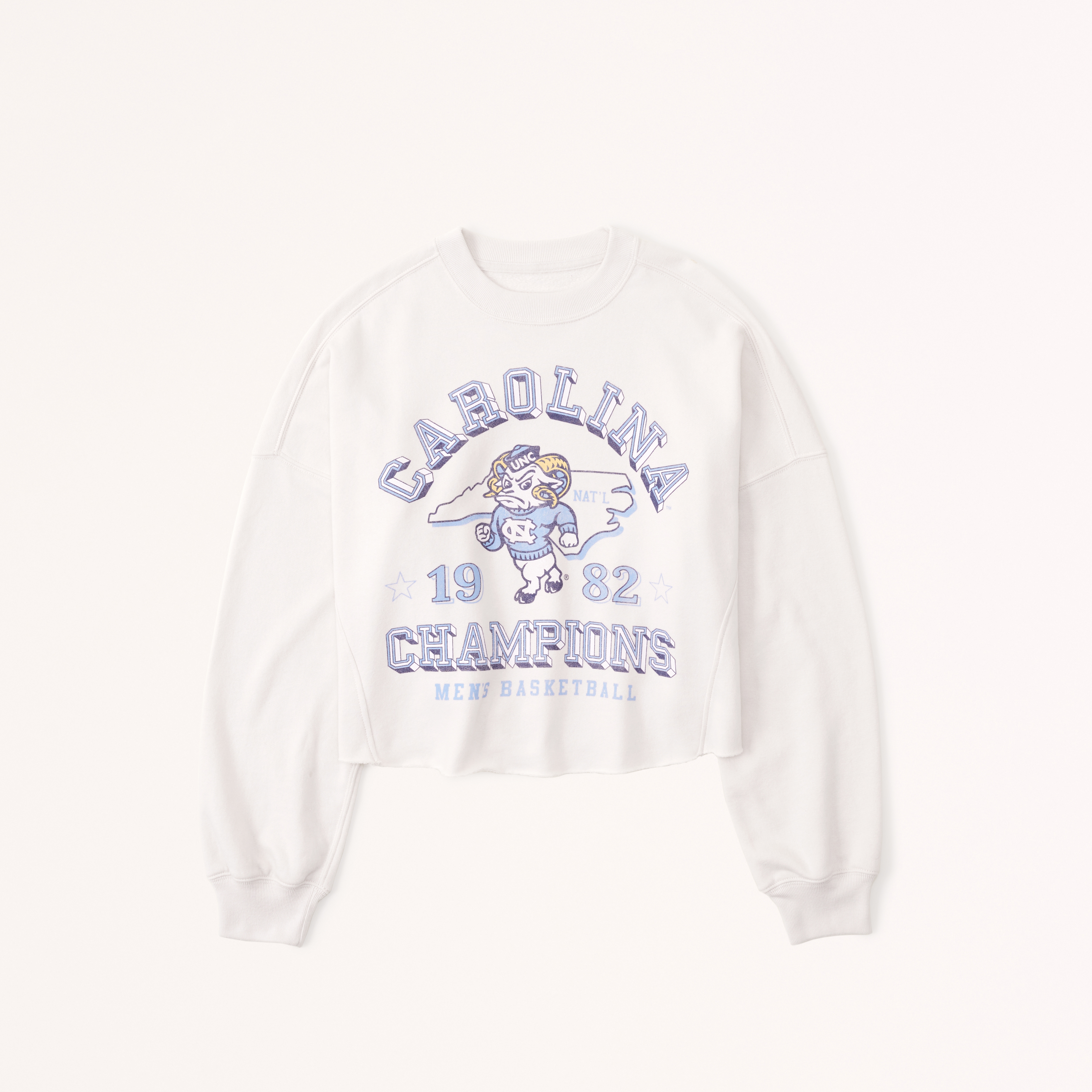 Unc discount cropped sweatshirt