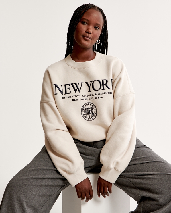 Women's Crew Necks | Sweaters UK | Abercrombie u0026 Fitch
