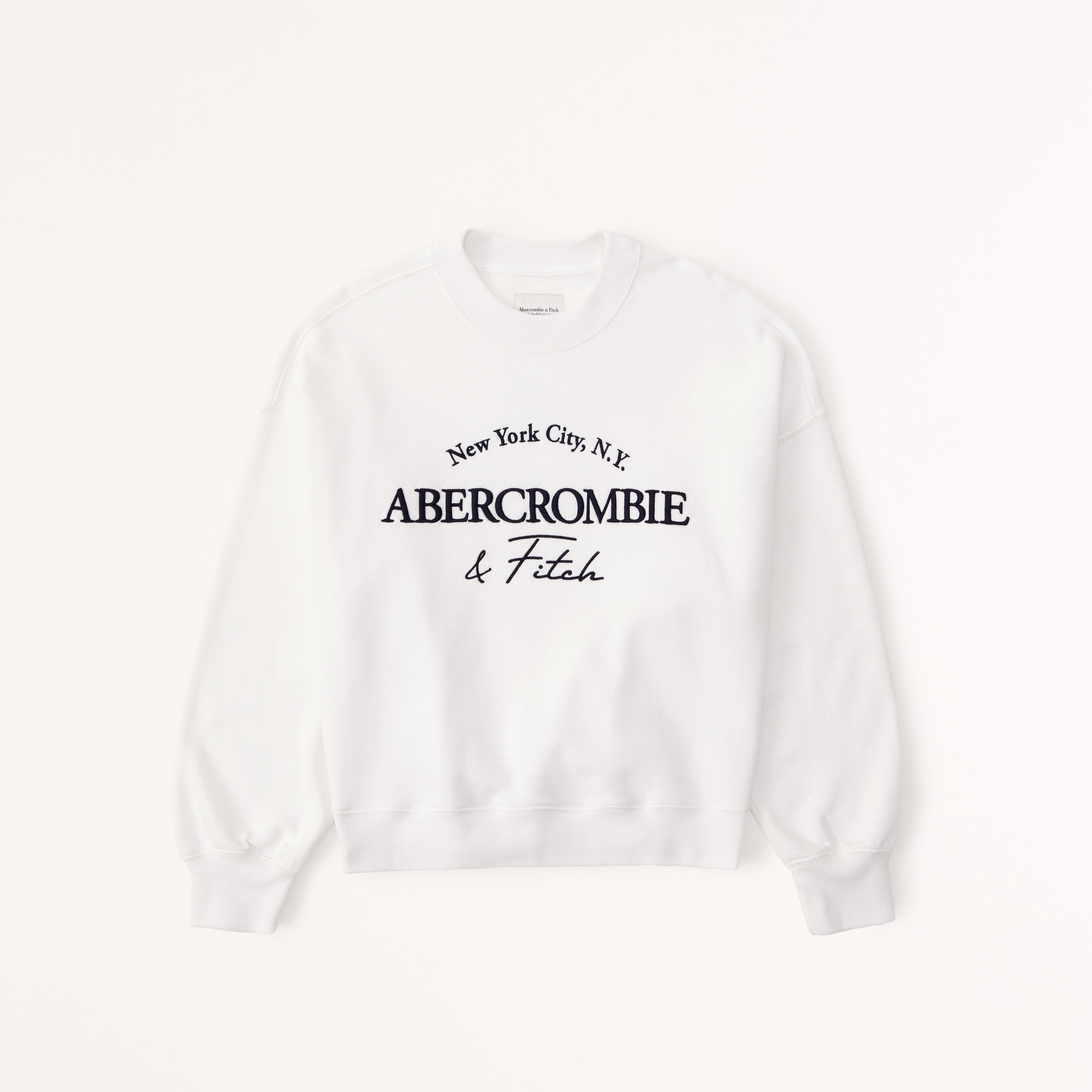 Abercrombie best sale logo sweatshirt