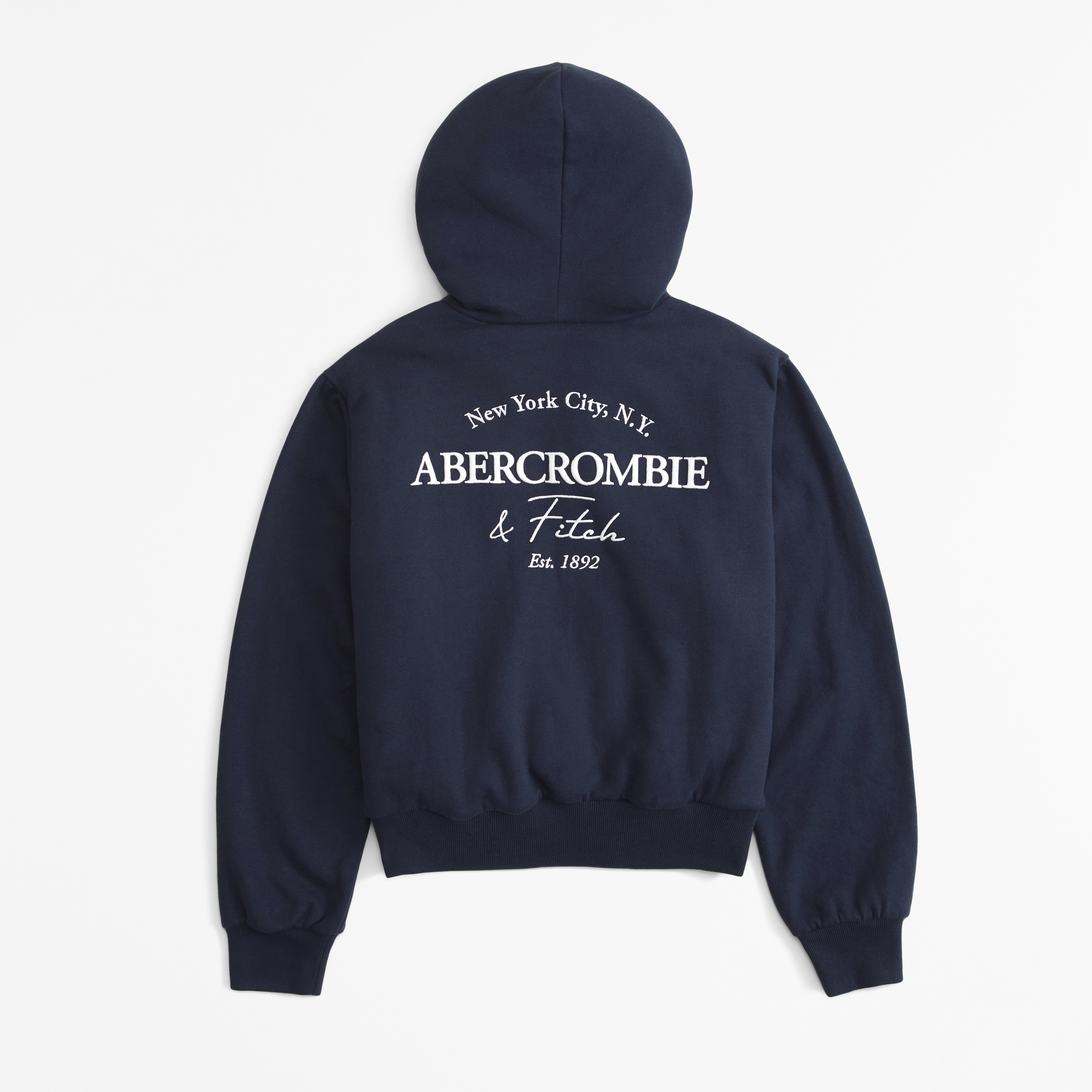 Felpa con shop pelo abercrombie