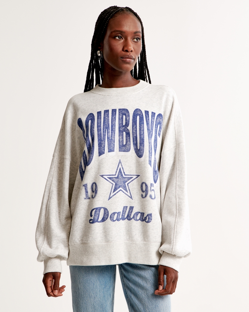 New With Tags Vintage 90s Logo 7 Dallas Cowboys NFL Crewneck Sweatshirt