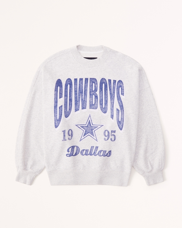 Dallas Cowboys Graphic Oversized Sunday Crew