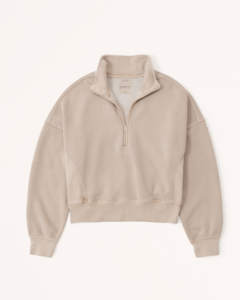 Tammy Taupe Half Zip Tammy Taupe Half Zip