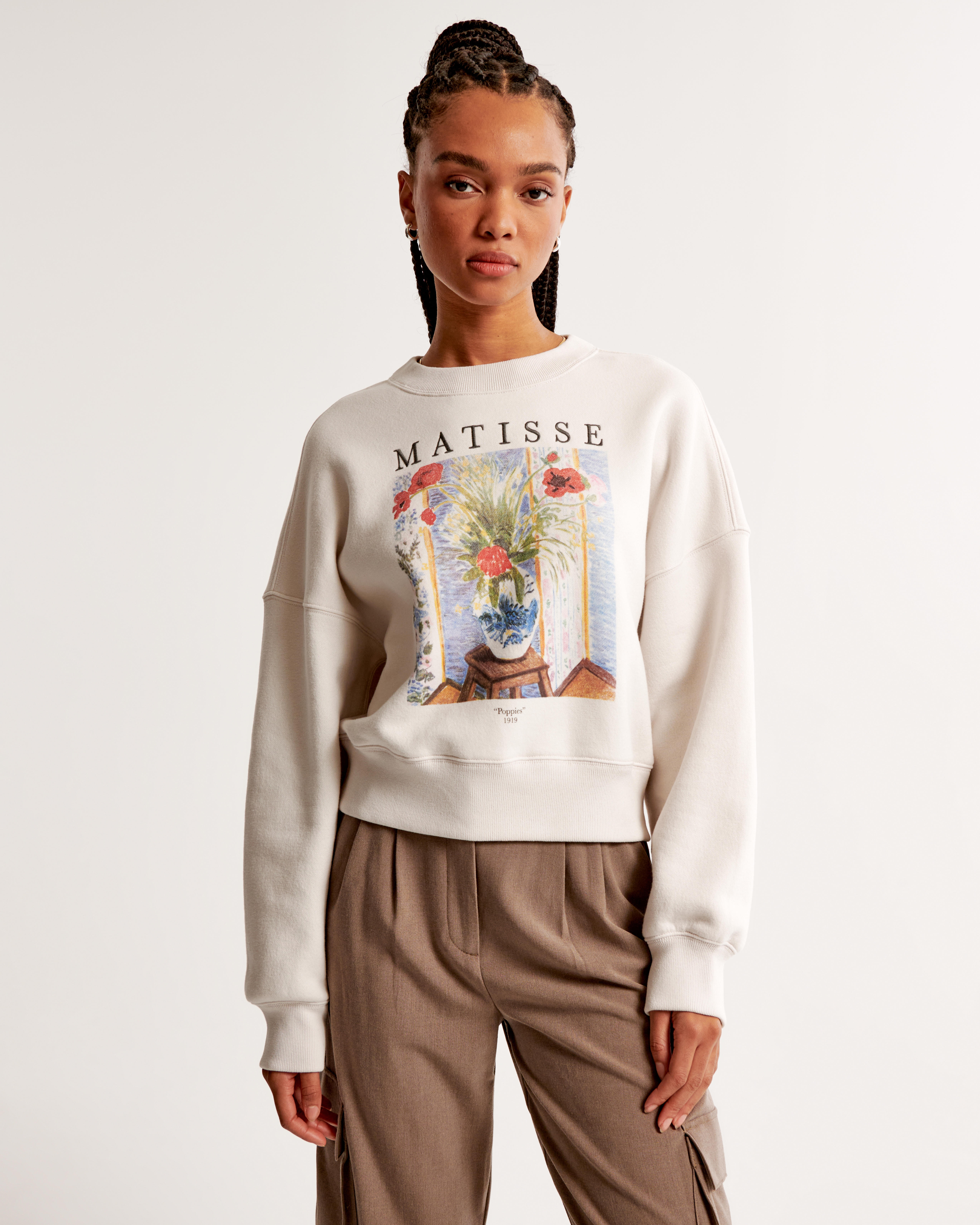 Women's Matisse Graphic Sunday Crew | Women's Tops | Abercrombie.com