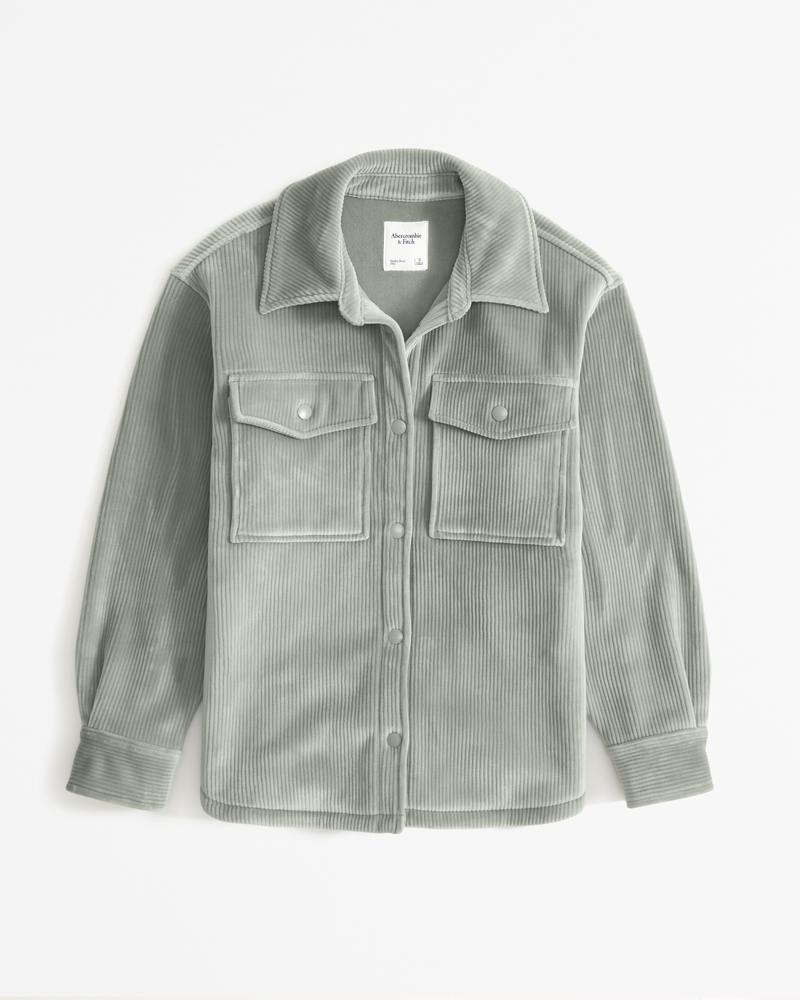 Women's Corduroy Shirt Jacket | Women's Coats & Jackets