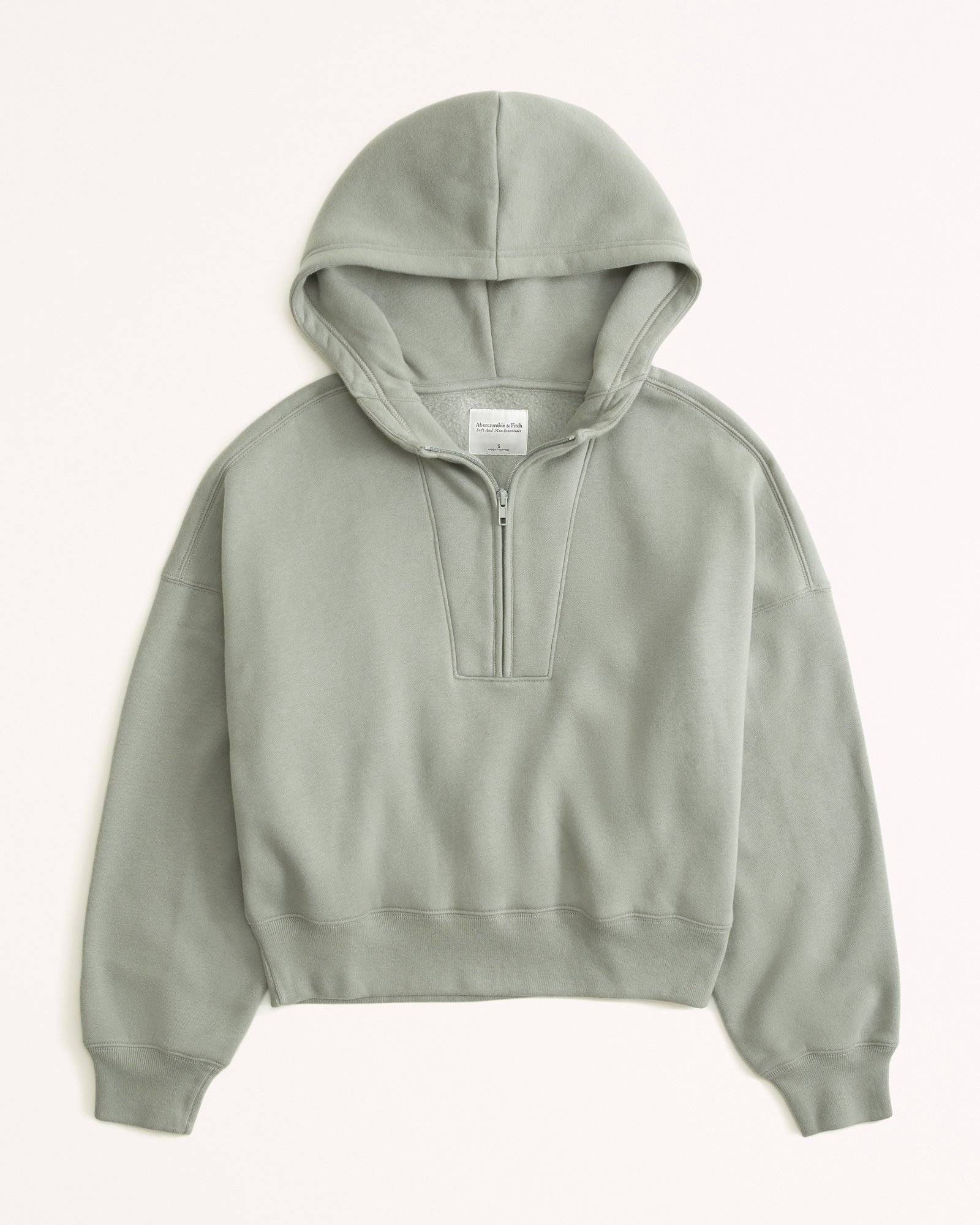 Women's Sunday Half-Zip Hoodie | Women's Clearance | Abercrombie.com