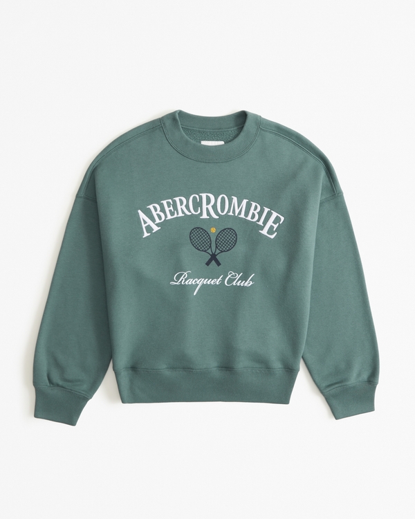 Abercrombie logo sweatshirt hotsell