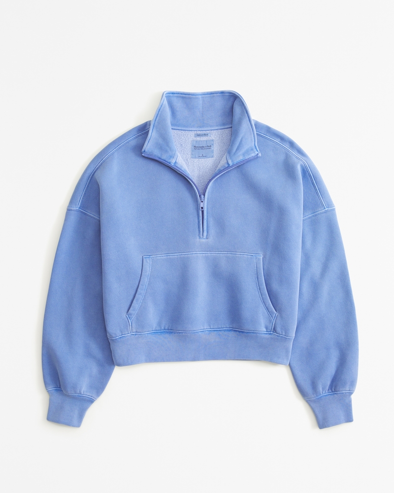 Women's Mini Sunday Half-Zip | Women's Tops | Abercrombie.com