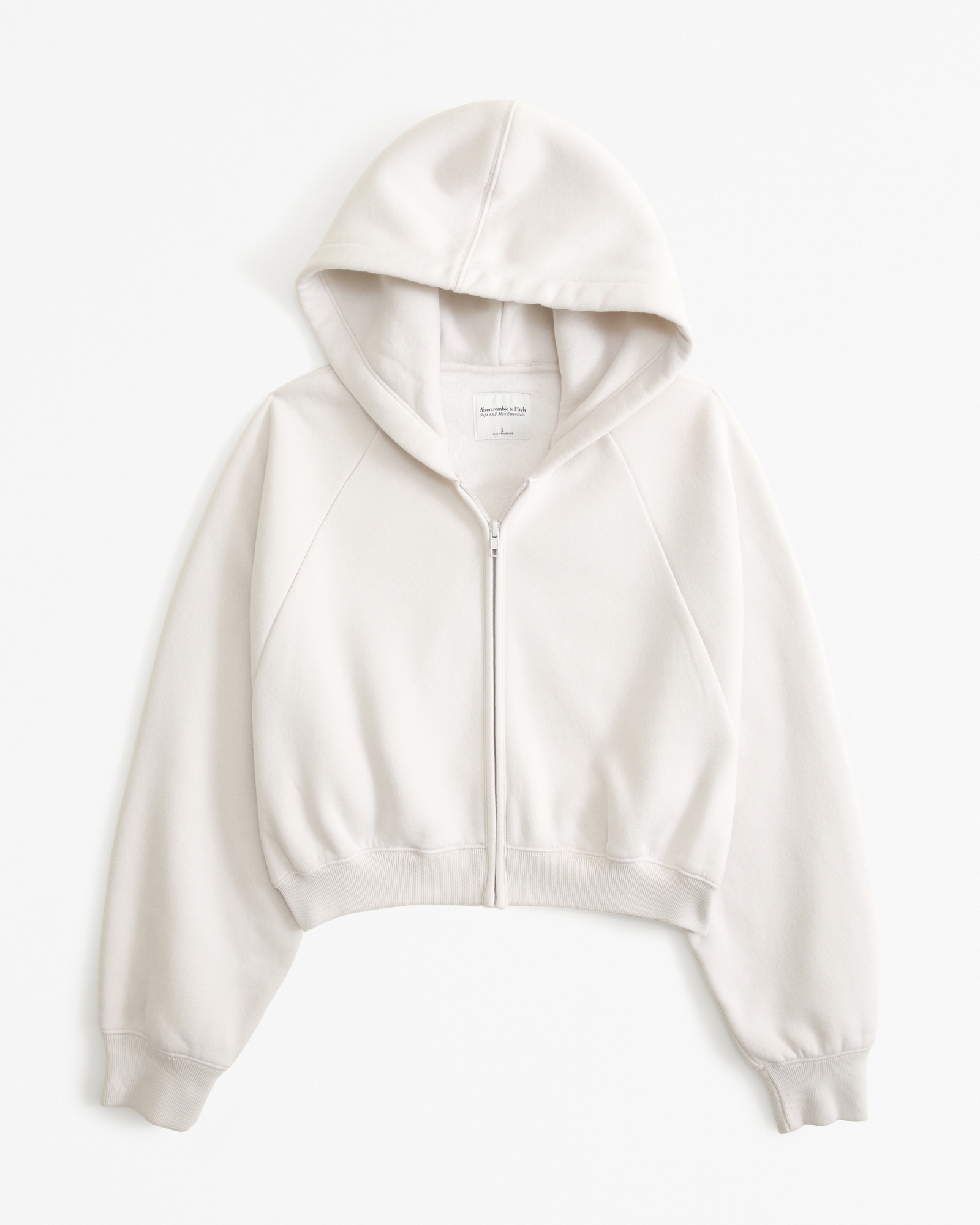 Women's Essential Ribbed Sunday Hooded Full-Zip, Women's Tops