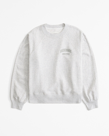 ★Abercrombie & Fitch★ エッセンシャル クルー スウェット Women's Essential Logo Sunday Crew | Women's Clearance