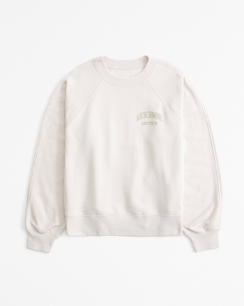 ★Abercrombie & Fitch★ エッセンシャル クルー スウェット Women's Essential Logo Sunday Crew | Women's Clearance