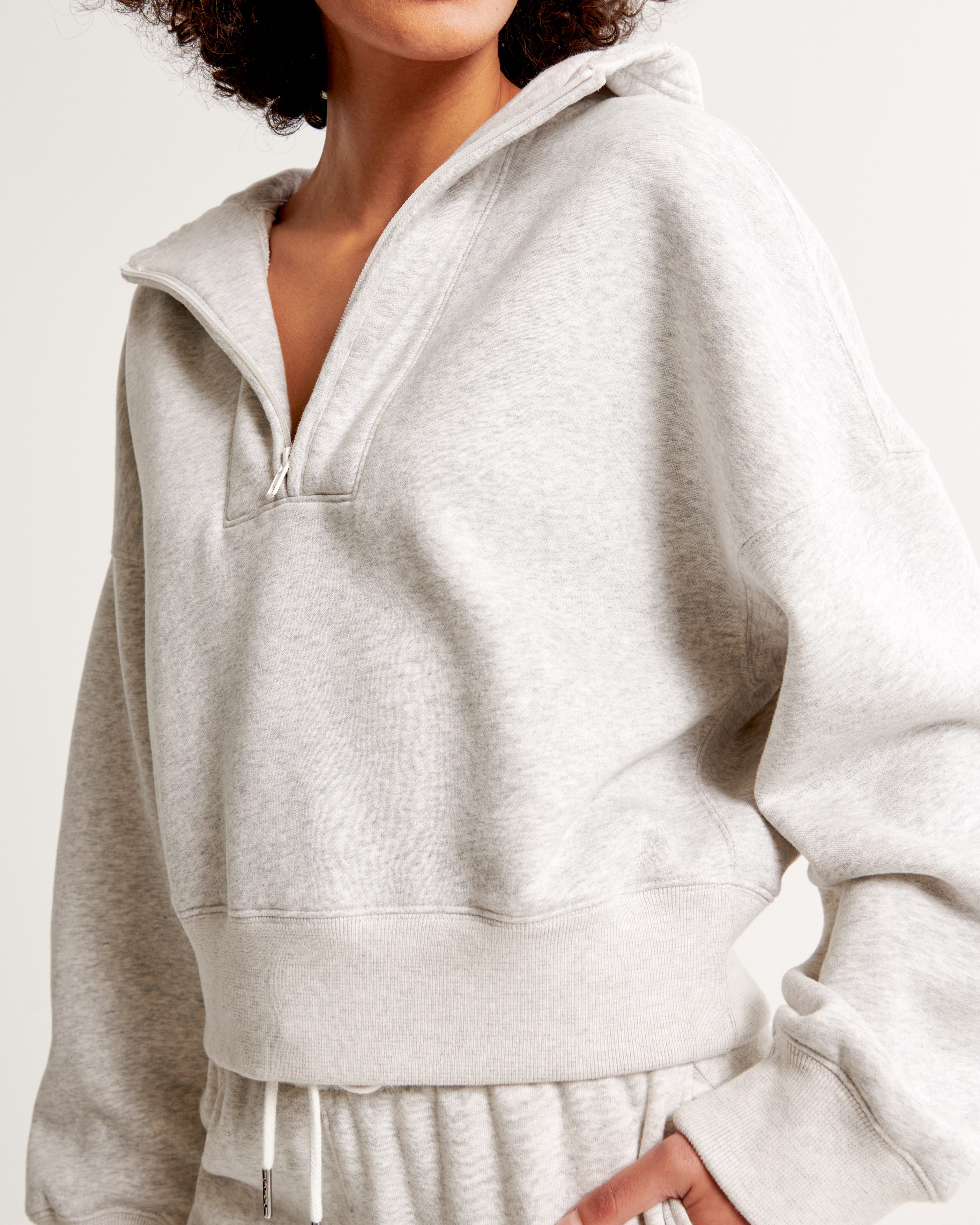 The North Face Women's Garment Dye Half Zip Hoodie