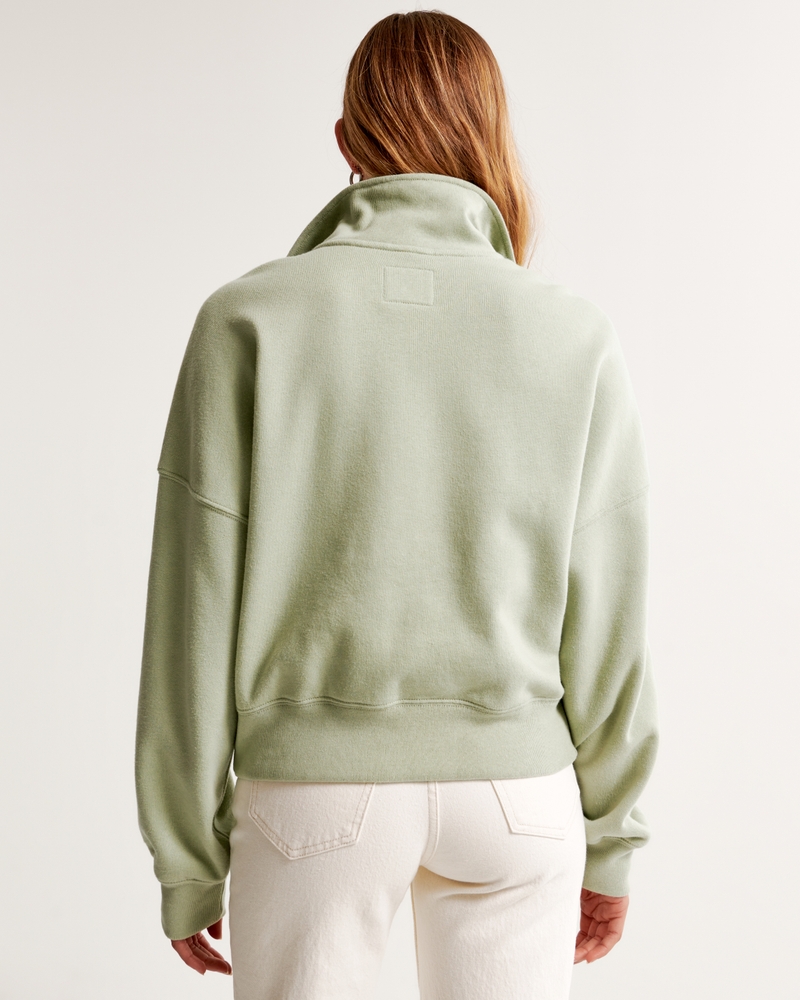Women's Lounge Graphic Mock Half-Zip | Women's Clearance