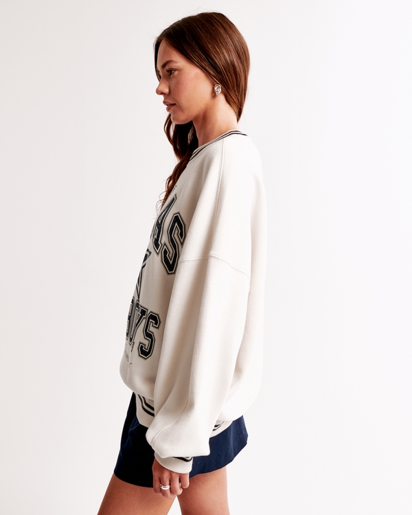 Dallas Cowboys Graphic Oversized Sunday Crew