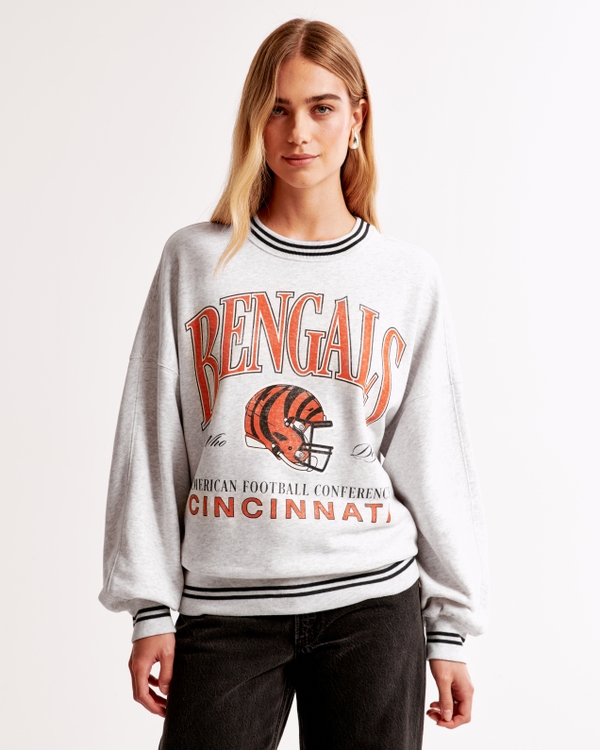 Cincinnati Bengals Graphic Oversized Sunday Crew, Bengals