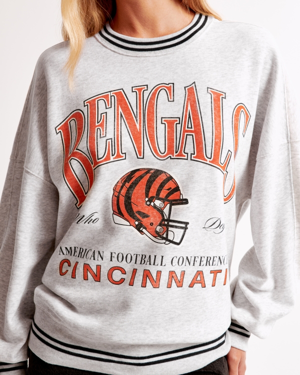 Cincinnati Bengals Graphic Oversized Sunday Crew