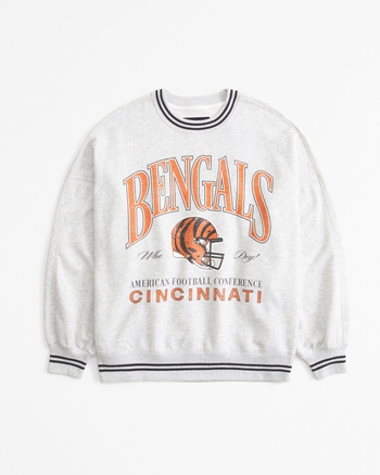 Cincinnati Bengals Graphic Oversized Sunday Crew