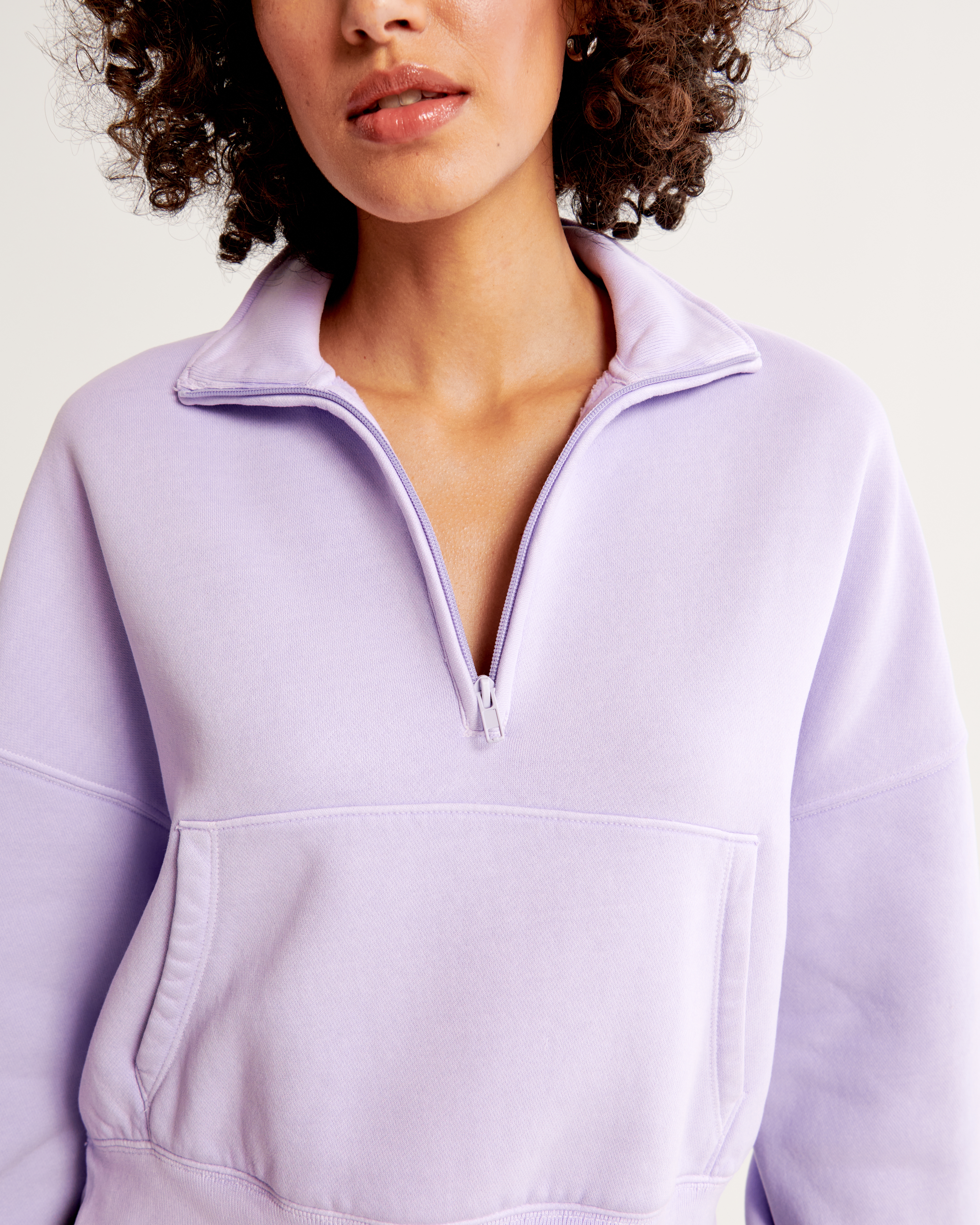 Women's Mini Sunday Half-Zip | Women's Tops | Abercrombie.com