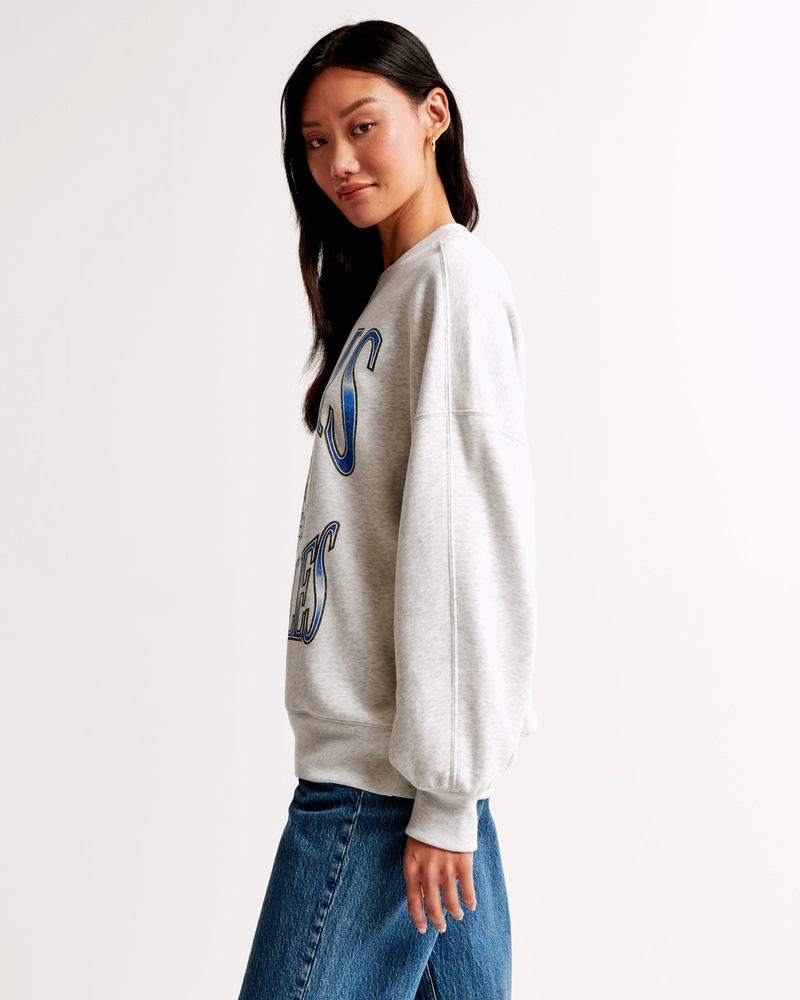 Los Angeles Rams Graphic Oversized Sunday Crew