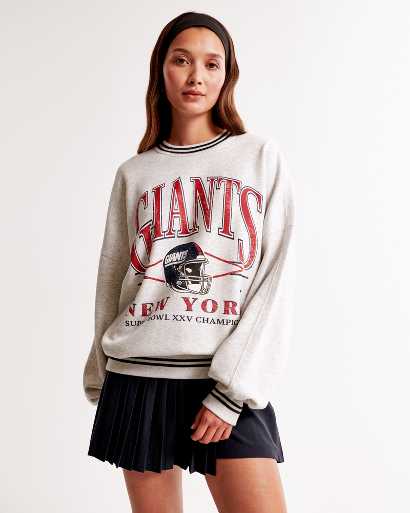 New York Giants Graphic Oversized Sunday Crew