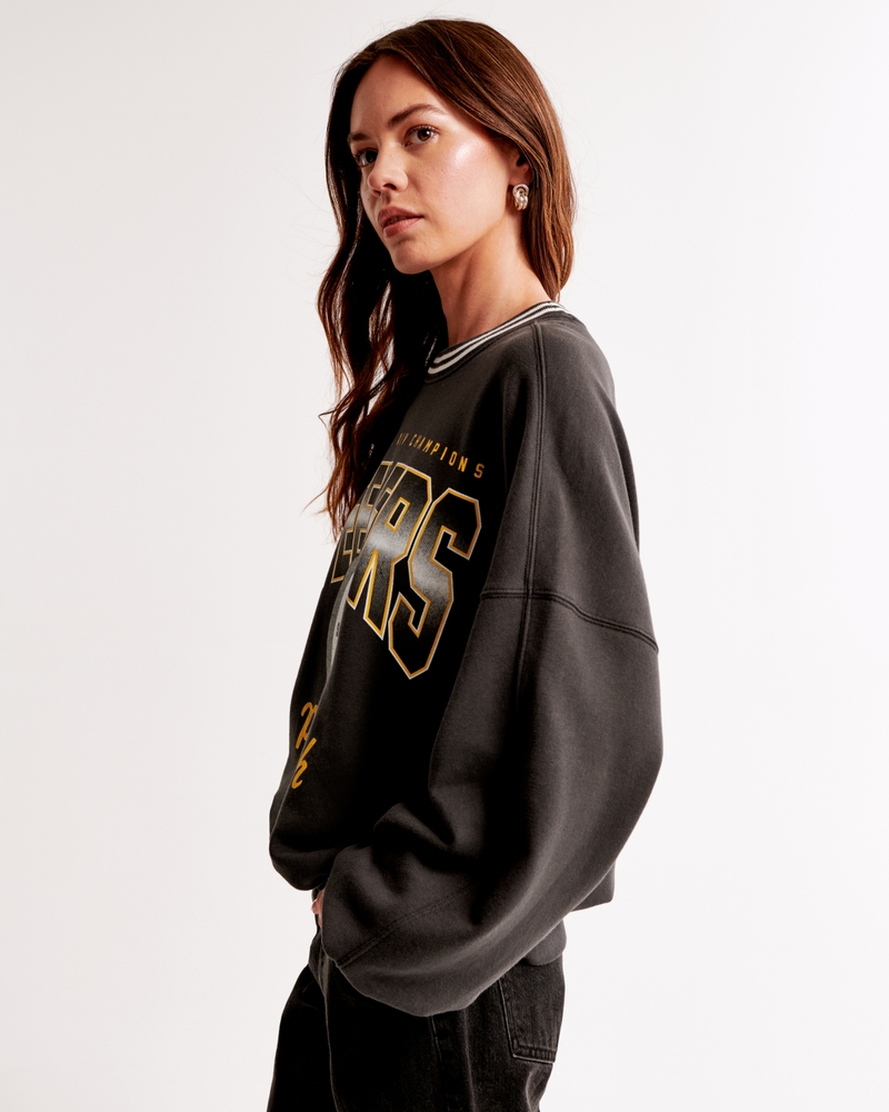 Pittsburgh Steelers Graphic Oversized Sunday Crew