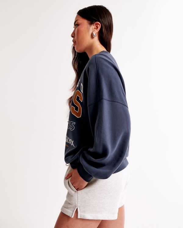 Chicago Bears Graphic Oversized Sunday Crew