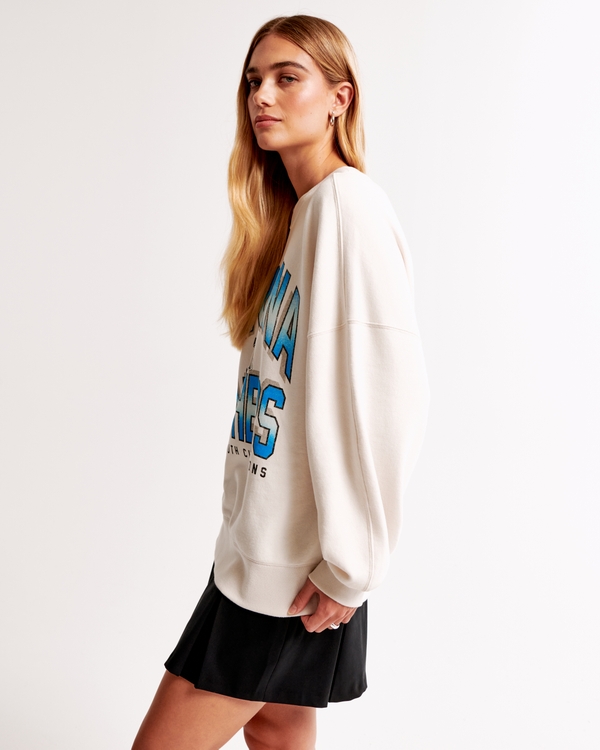 Carolina Panthers Graphic Oversized Sunday Crew