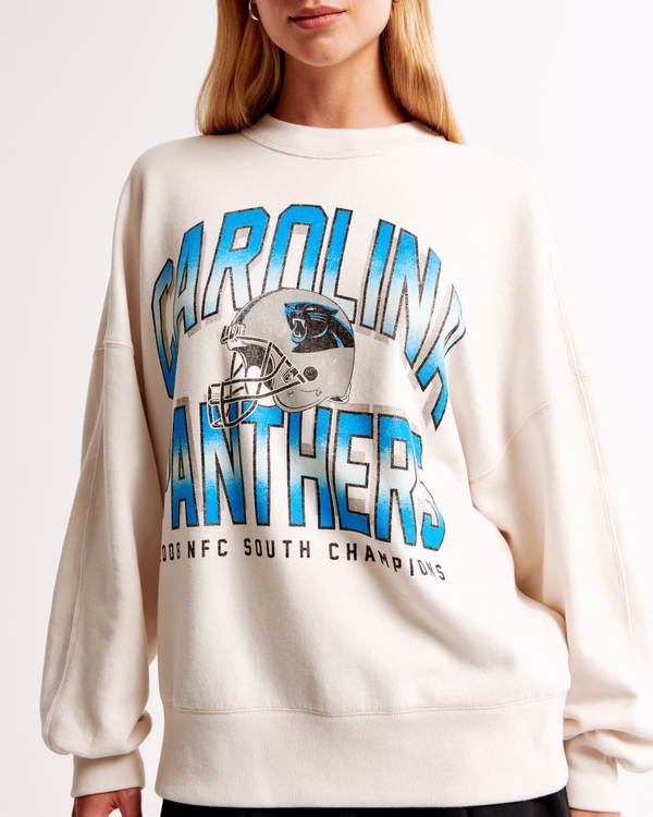 Carolina Panthers Graphic Oversized Sunday Crew