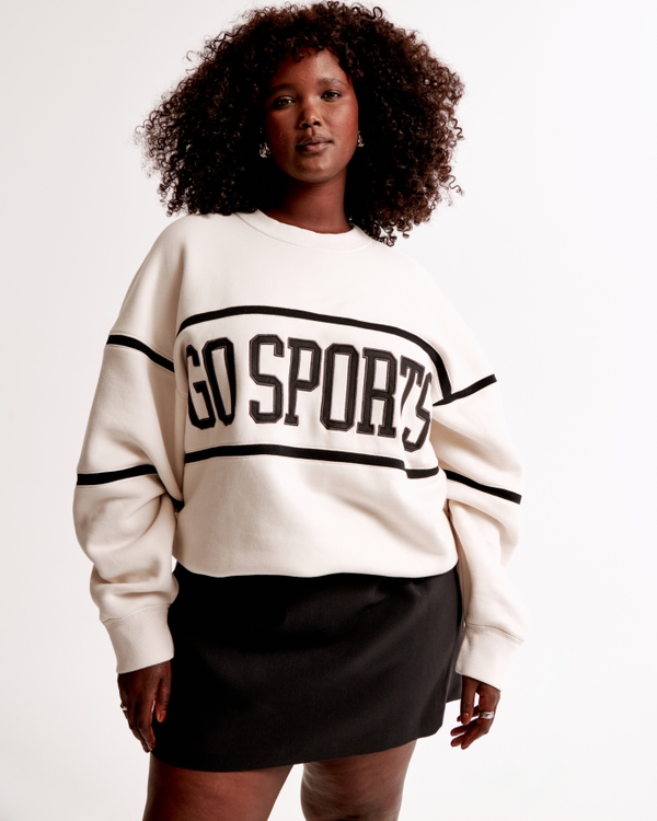 Go Sports Vintage Sunday Crew, Feather Gray