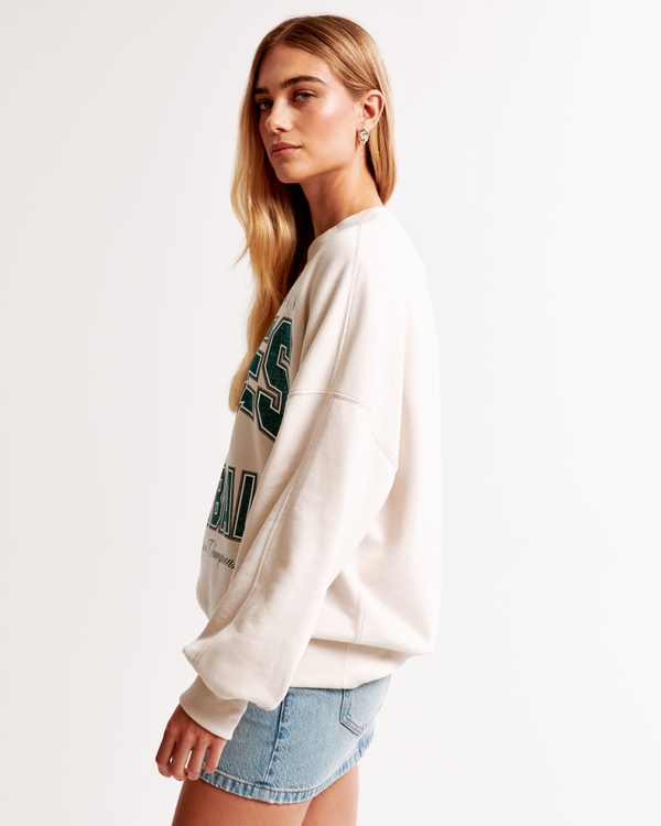 Philadelphia Eagles Graphic Oversized Sunday Crew