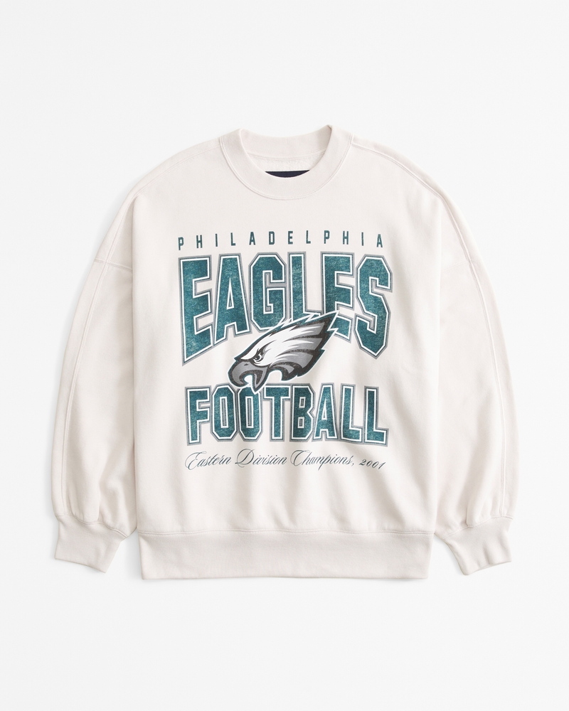 Philadelphia factory eagles merch sweater sz L and shoes sz 10.5