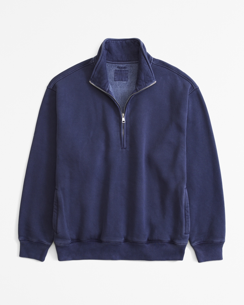 Essential Vintage Sunday Half Zip