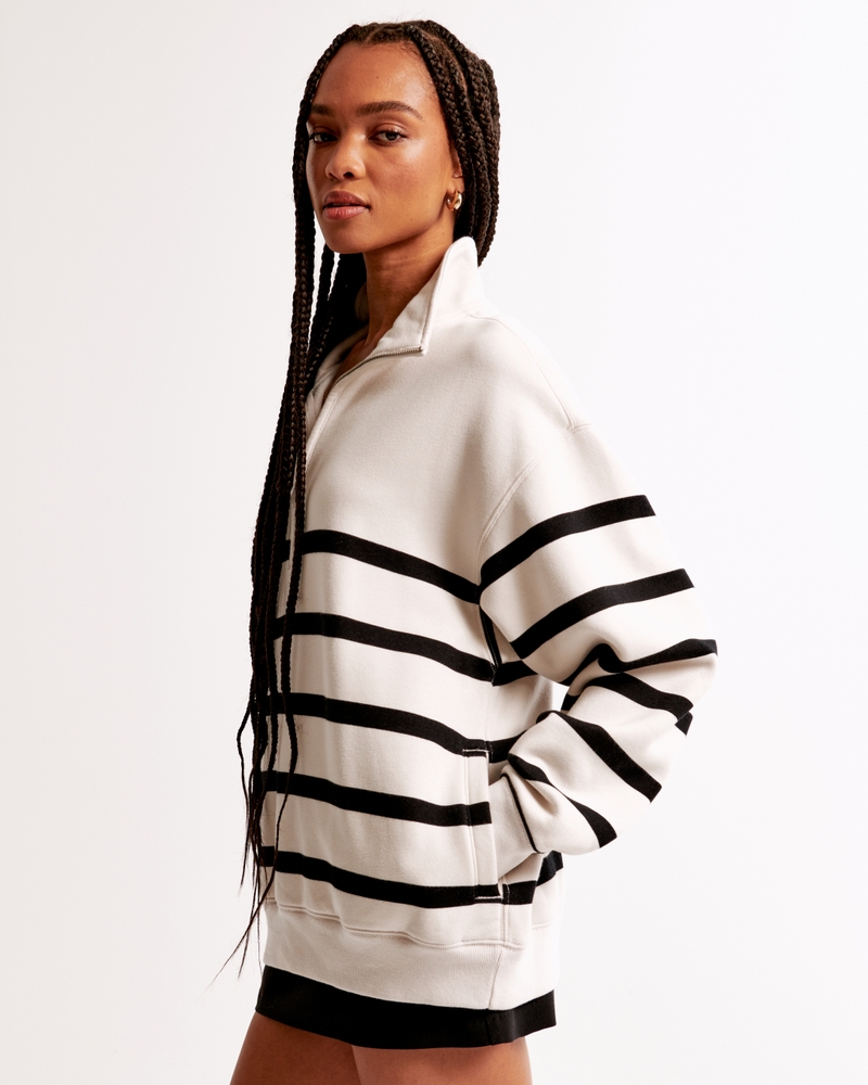 50s 60s harf zip sweat NANCY ナス紺 f3d4ad2318582d21db7a4f2c51b29d