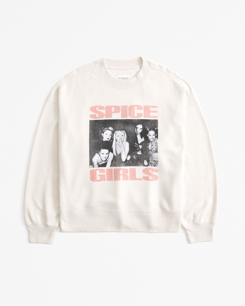 Women s Spice Girls Classic Sunday Crew Women s Tops Abercrombie