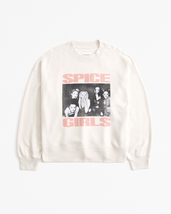 Spice Girls Classic Sunday Crew, Feather Gray view 1
