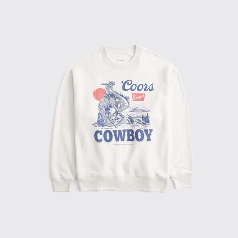 Женские свитеры Abercrombie & Fitch Coors Banquet Sunday Crew