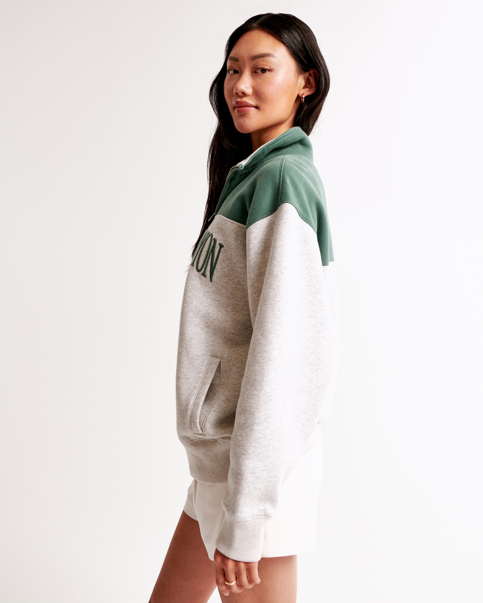 Embroidered Yosemite Vintage Sunday Half-Zip