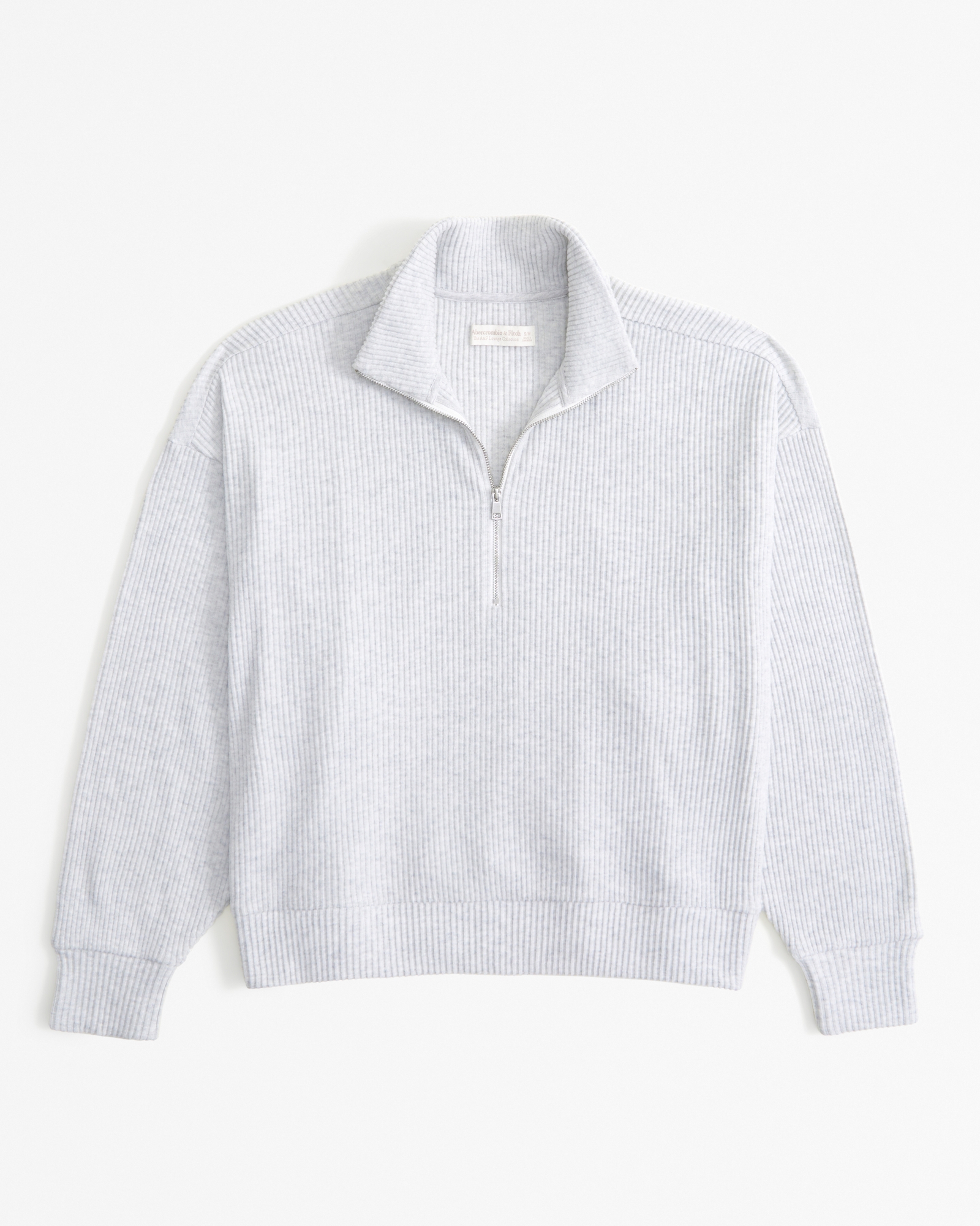 Lounge Cozy Rib Mock Half-Zip