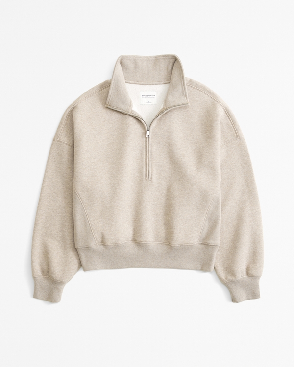 Essential Sunday Half-Zip, Oatmeal