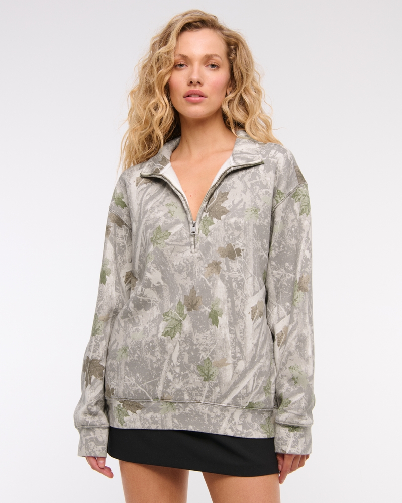 Women's Sunday Half-Zip | Women's Tops | Abercrombie.com