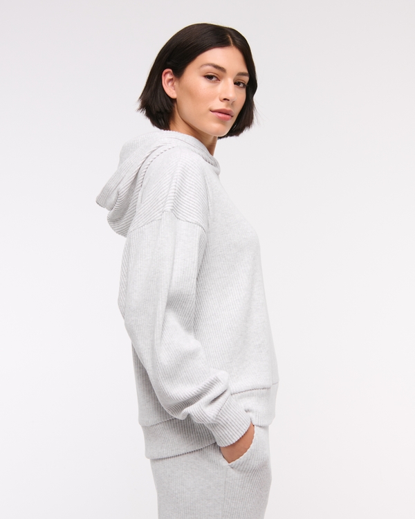 Women's Lounge Cozy Rib Hoodie | Women's Tops | Abercrombie.com