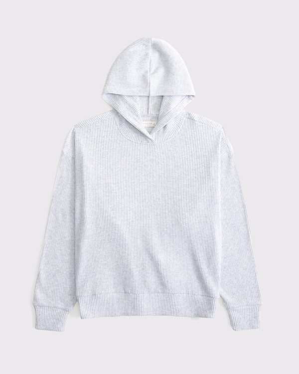Women's Lounge Cozy Rib Hoodie | Women's Tops | Abercrombie.com