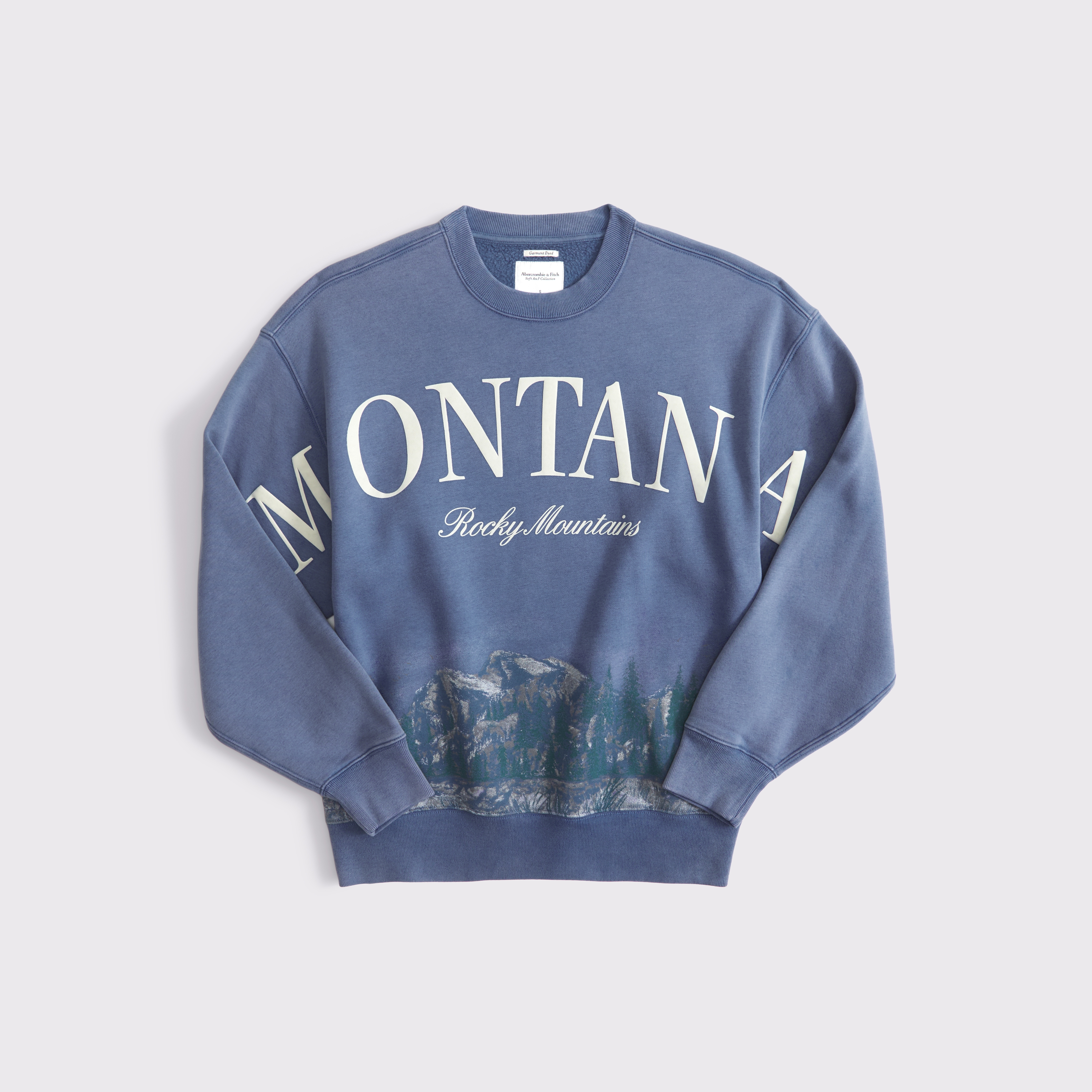 Women's Scenic Rocky Mountains Vintage Sunday Crew | Women's